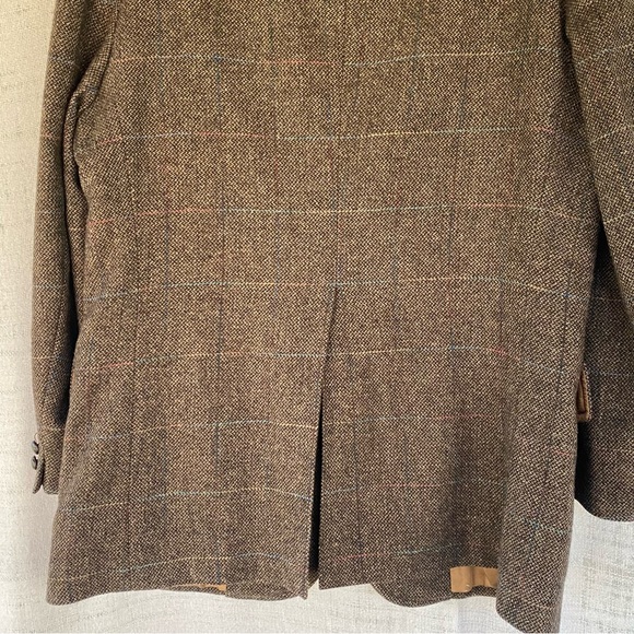 Vintage Pendleton Single Breast Plaid Wool Blazer Size 42 Made In USA - Picture 5 of 8